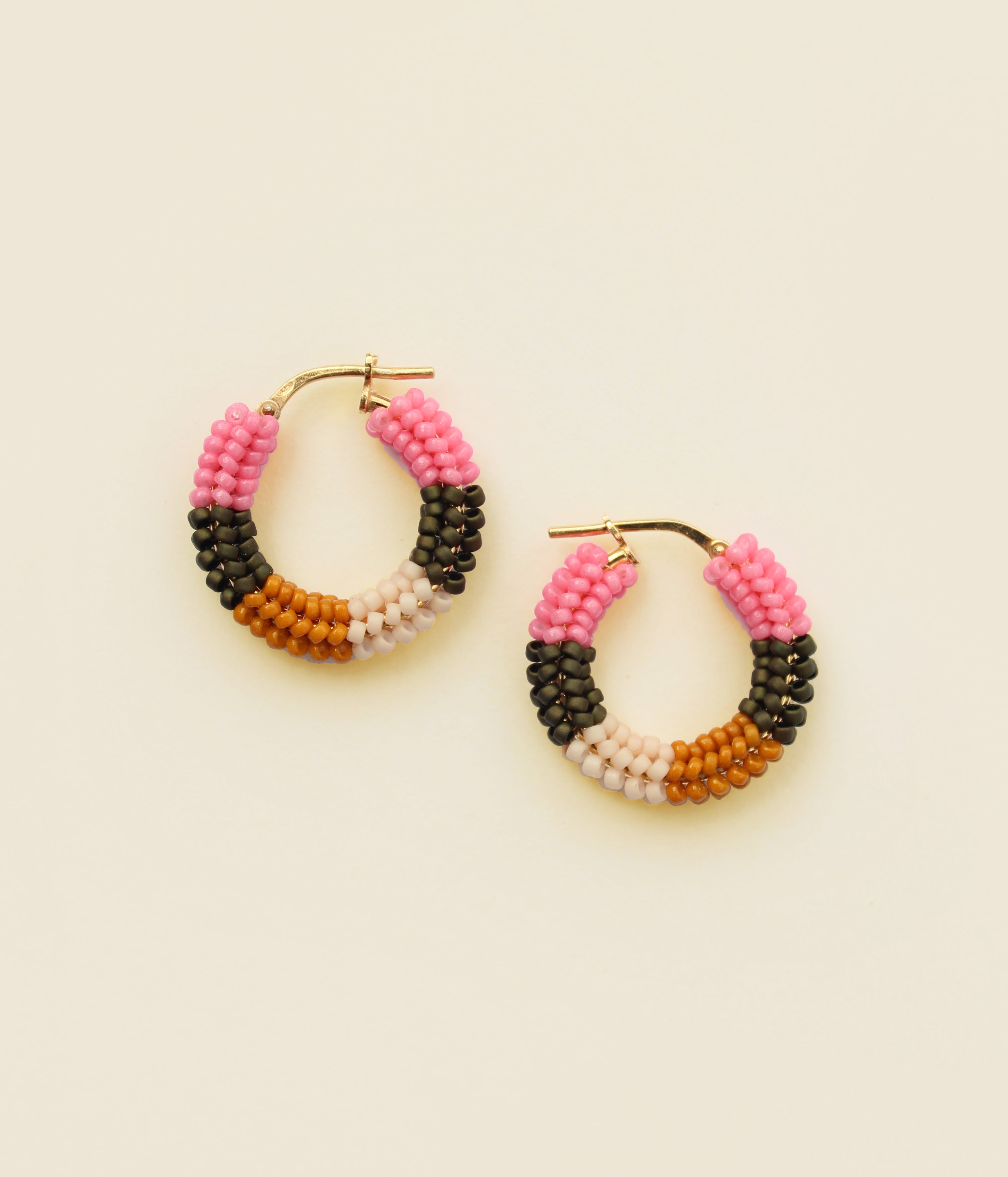 Geo hot sale hoop earrings