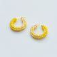 Ombre Hoops Lime