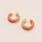 Ombre Hoops Peach
